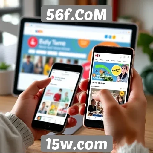 Usabilidade do site 56f.CoM em dispositivos móveis